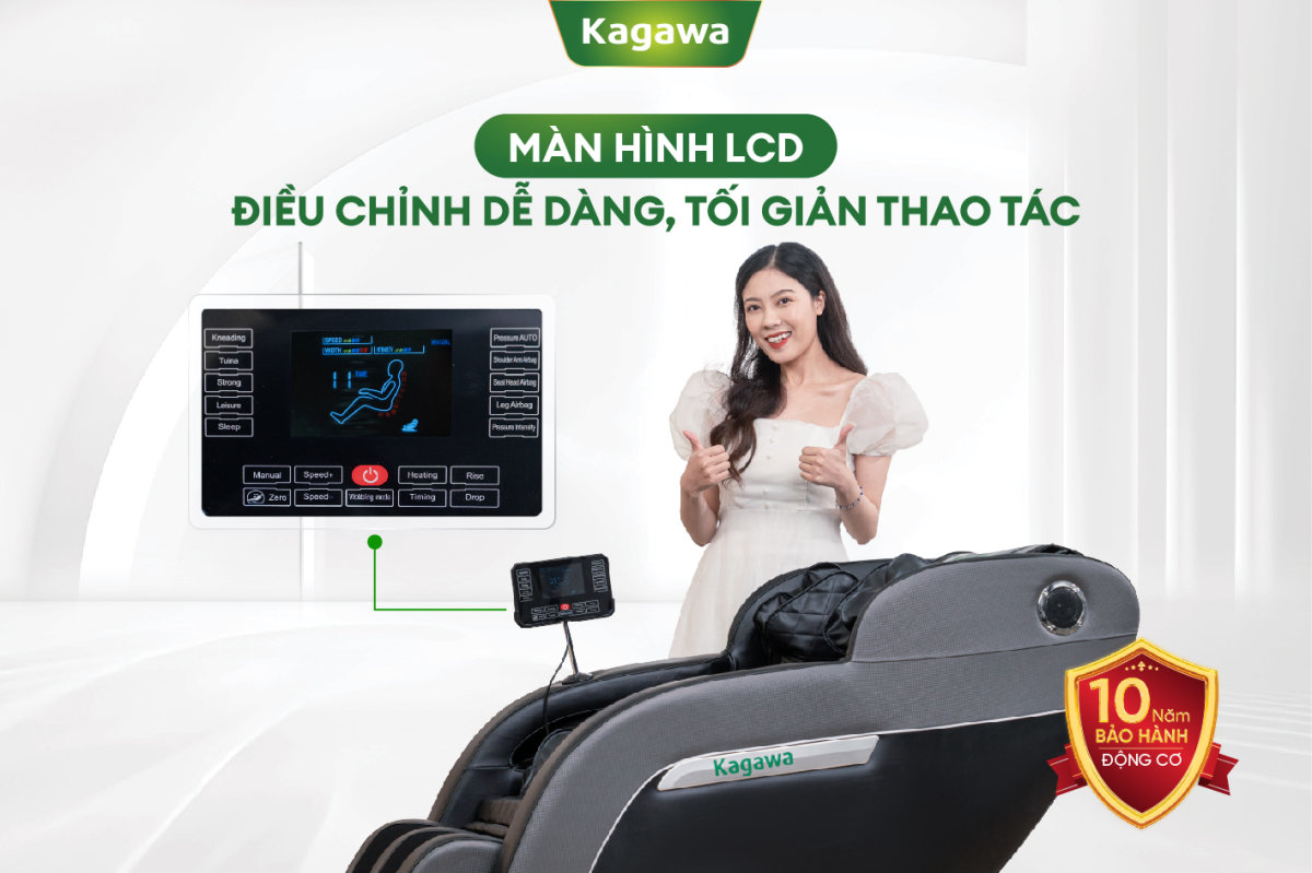 Ghế massage 3D Kagawa K25, ảnh 7