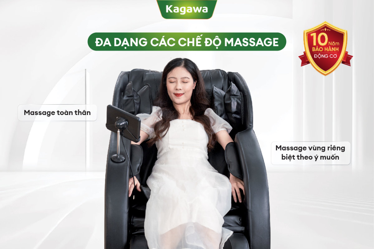 Ghế massage 3D Kagawa K25, ảnh 6