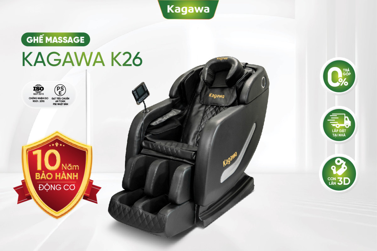 Ghế massage 3D Kagawa K26