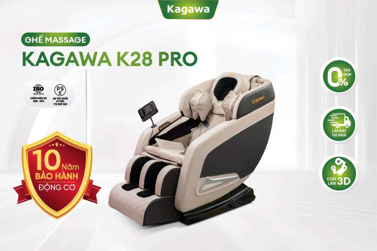 Ghế massage 3D Kagawa K28 Pro