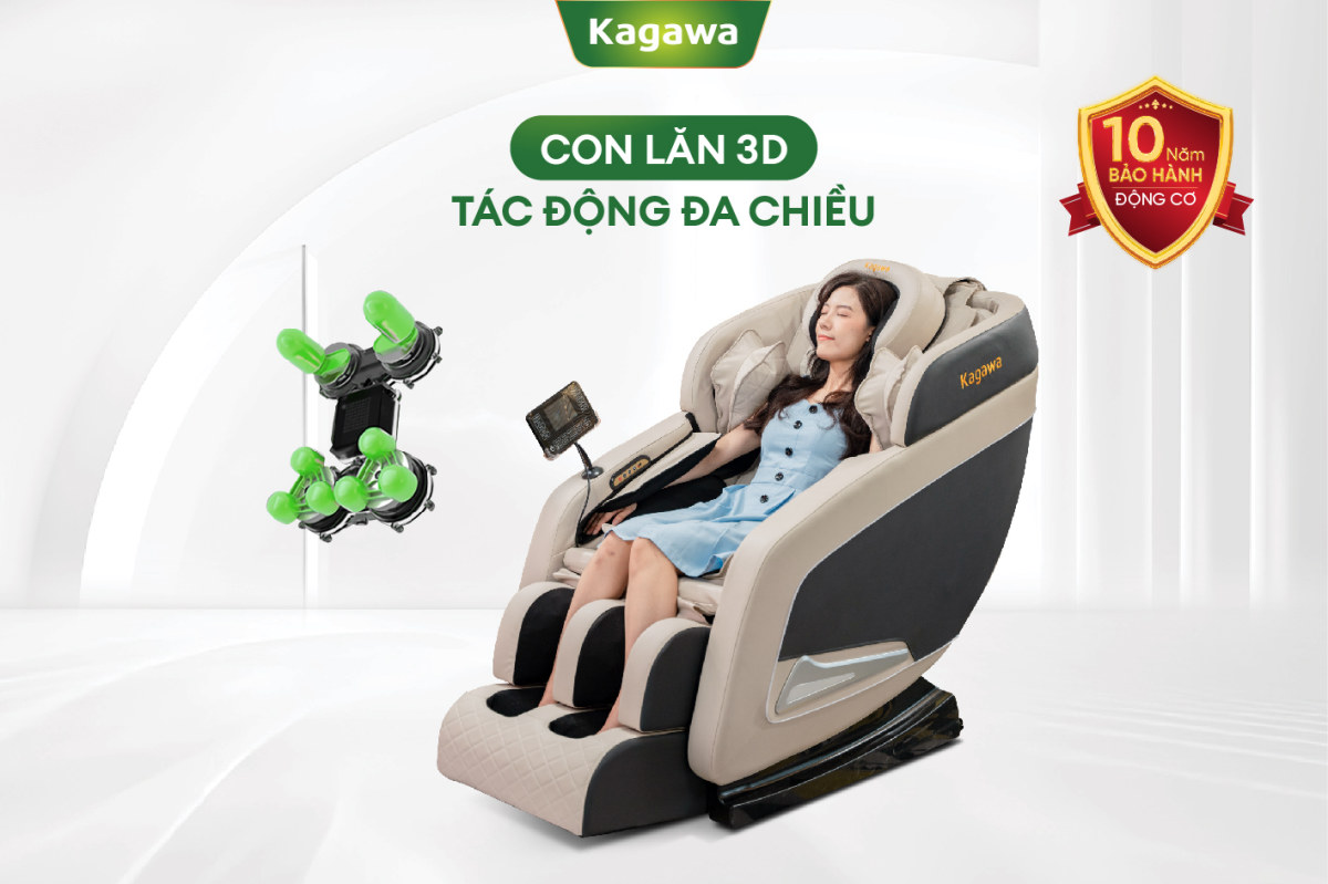 Ghế massage 3D Kagawa K28 Pro
