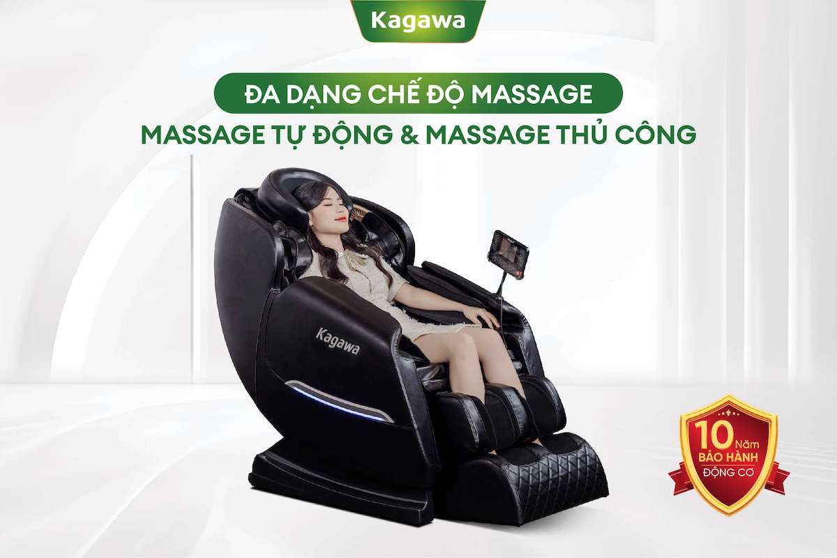 Ghế massage 3D Kagawa K85, ảnh 7