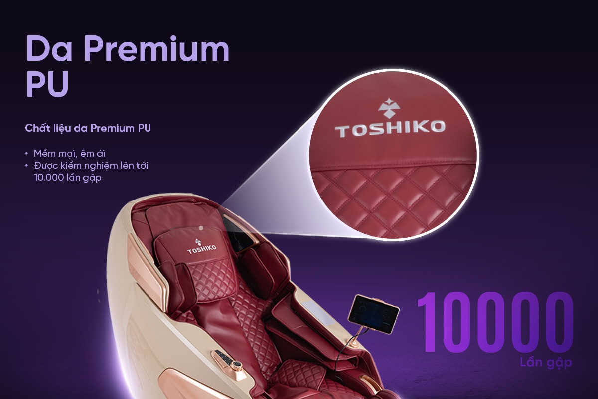 Ghế massage cao cấp Toshiko Luxury Legend, ảnh 6