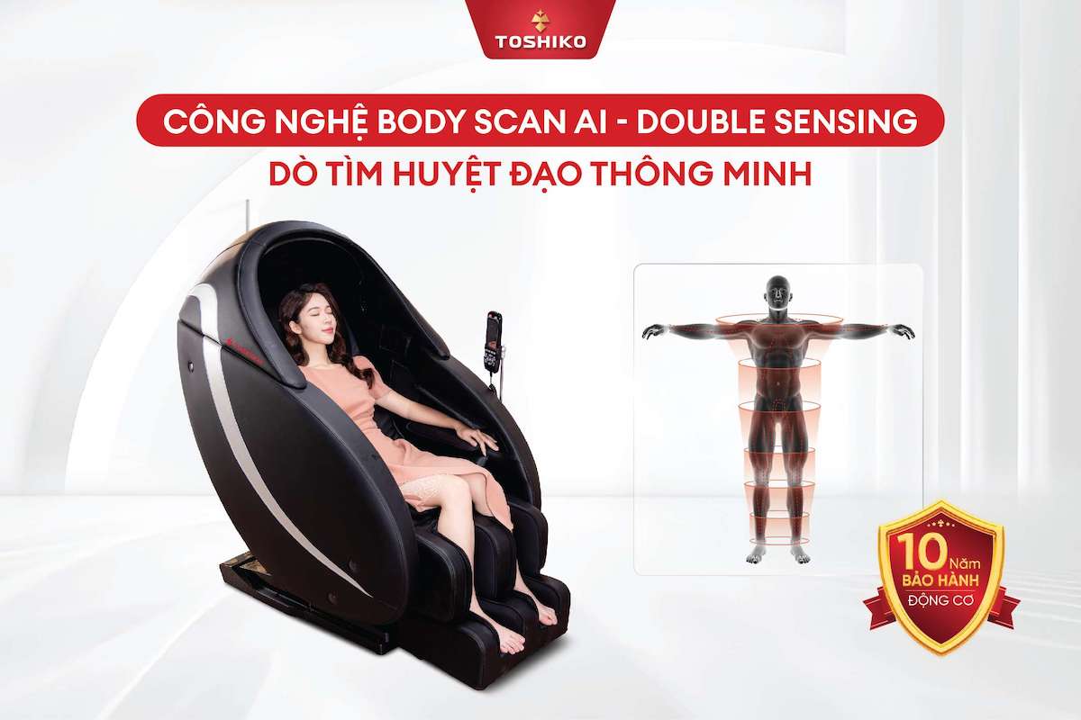 Ghế massage nội địa Nhật Toshiko Sakura (AnmaohIV), ảnh 2