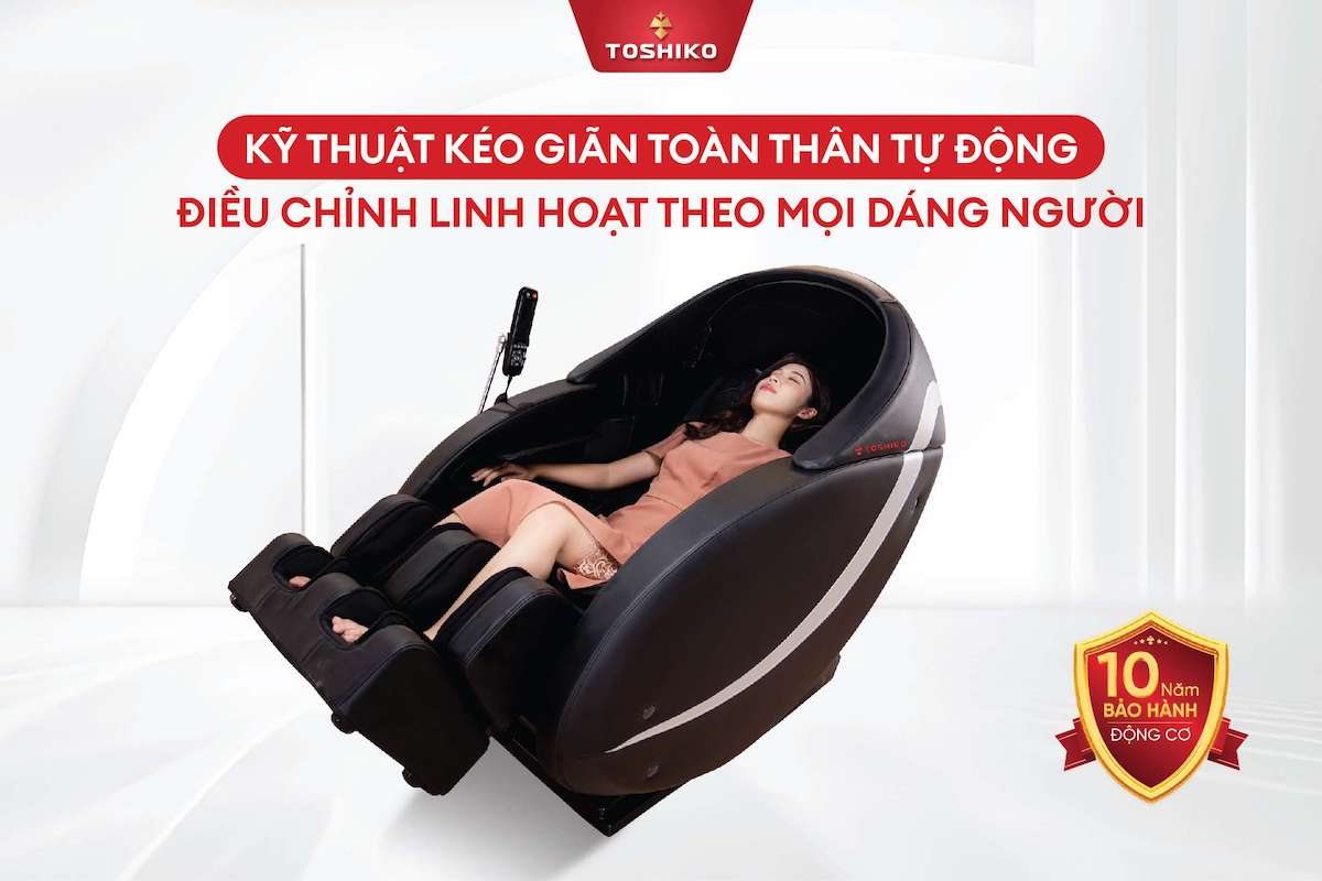 Ghế massage nội địa Nhật Toshiko Sakura (AnmaohIV), ảnh 4