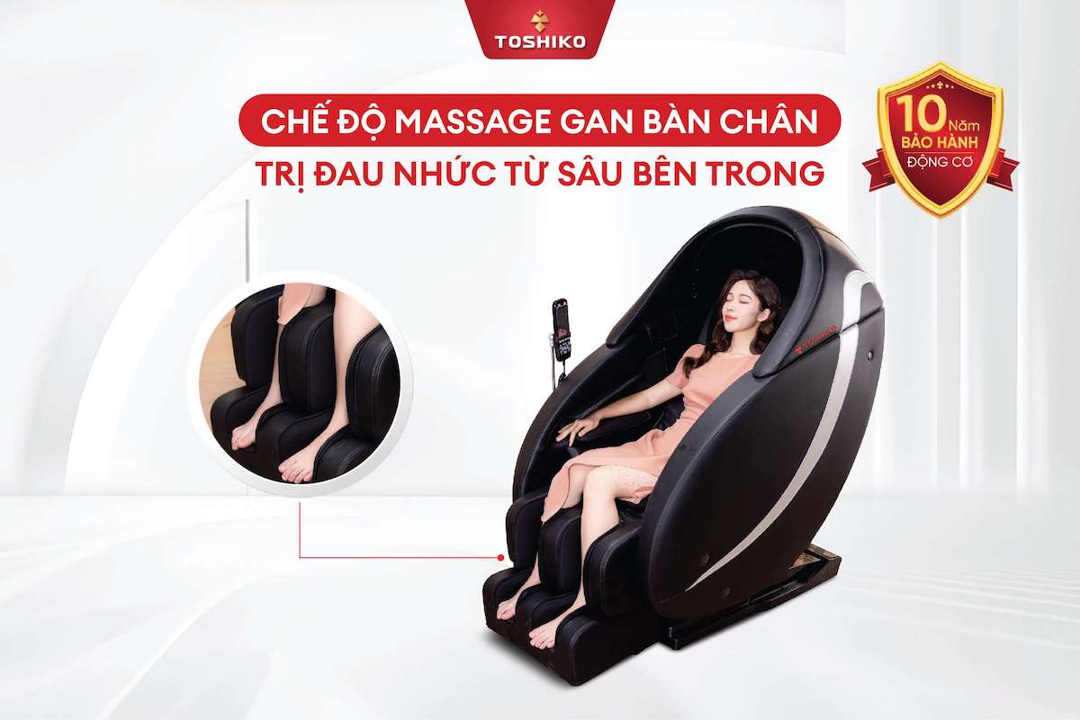 Ghế massage nội địa Nhật Toshiko Sakura (AnmaohIV), ảnh 5
