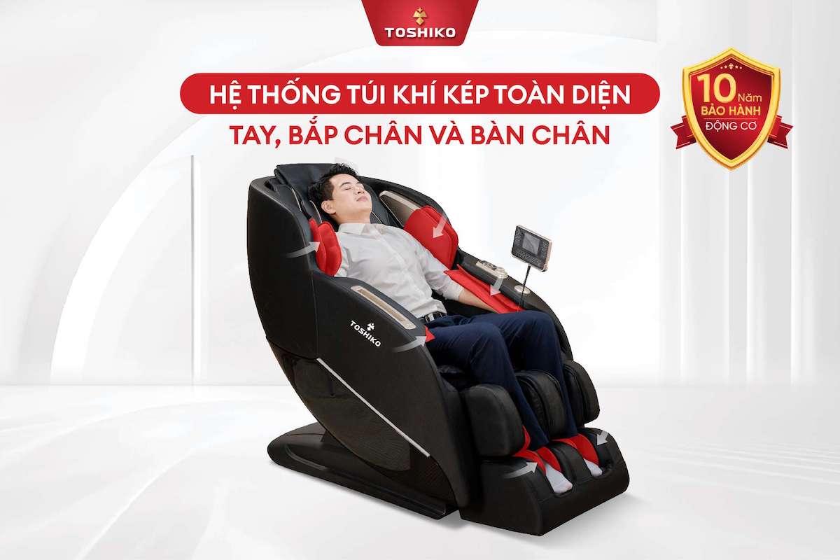 Ghế massage 4D Toshiko T20, ảnh 2