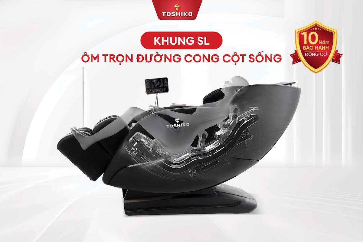 Ghế massage 4D Toshiko T20, ảnh 4