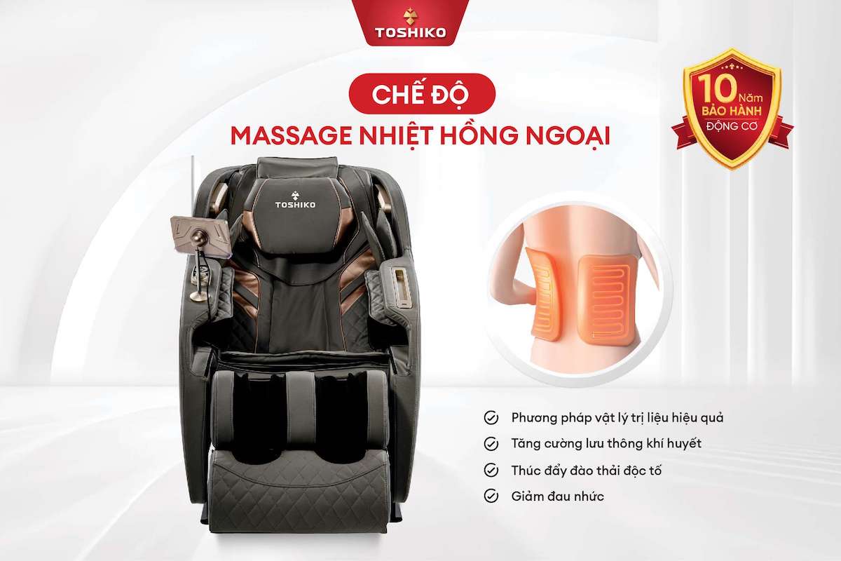 Ghế massage 4D Toshiko T20, ảnh 6