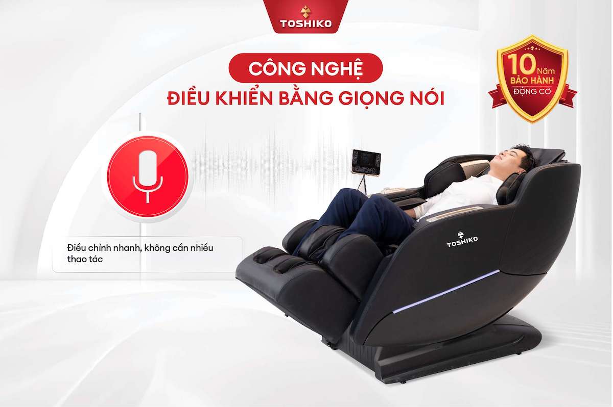 Ghế massage 4D Toshiko T20, ảnh 7