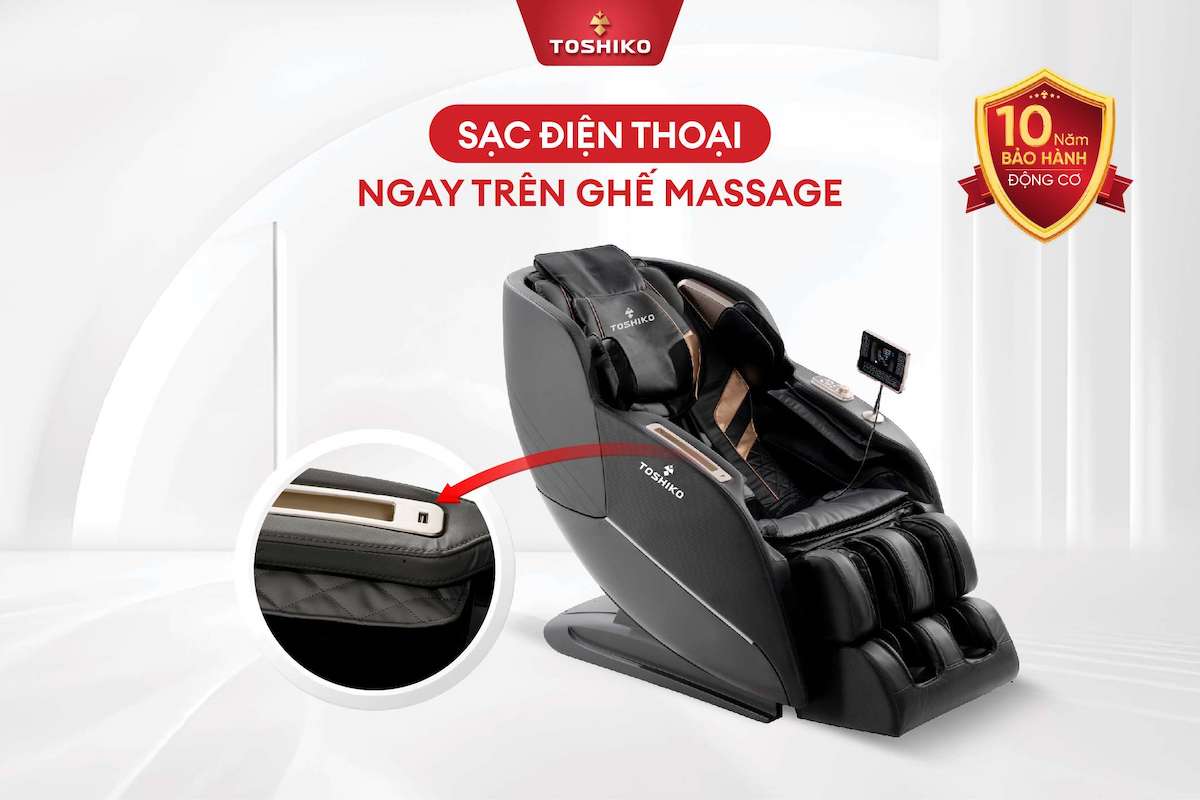 Ghế massage 4D Toshiko T20, ảnh 10