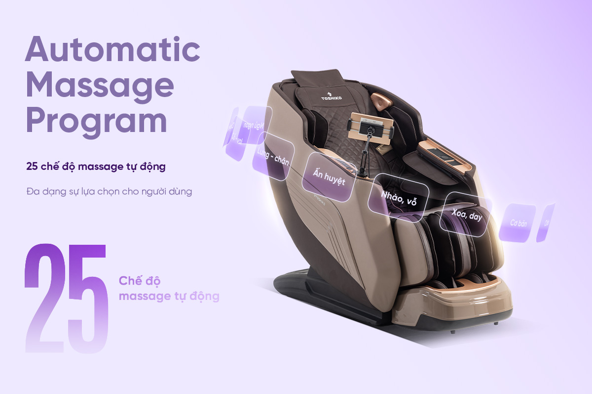 Ghế Massage Sóng Âm Trị Liệu Toshiko T20 Pro, ảnh 11