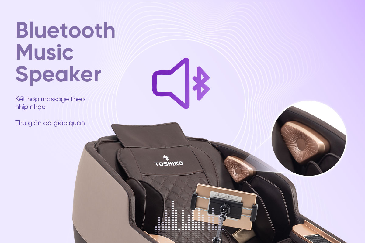 Ghế Massage Sóng Âm Trị Liệu Toshiko T20 Pro, ảnh 13