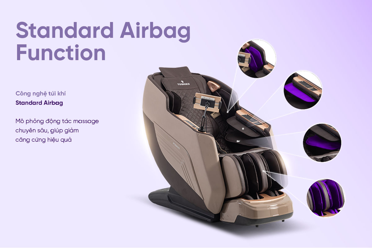 Ghế Massage Sóng Âm Trị Liệu Toshiko T20 Pro, ảnh 6