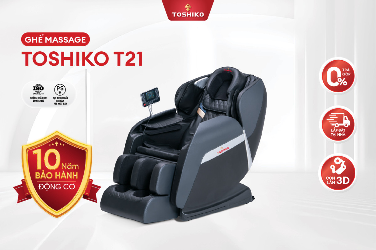 Ghế massage 3D Toshiko T21