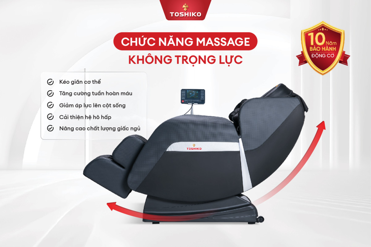 Ghế massage 3D Toshiko T21, ảnh 3