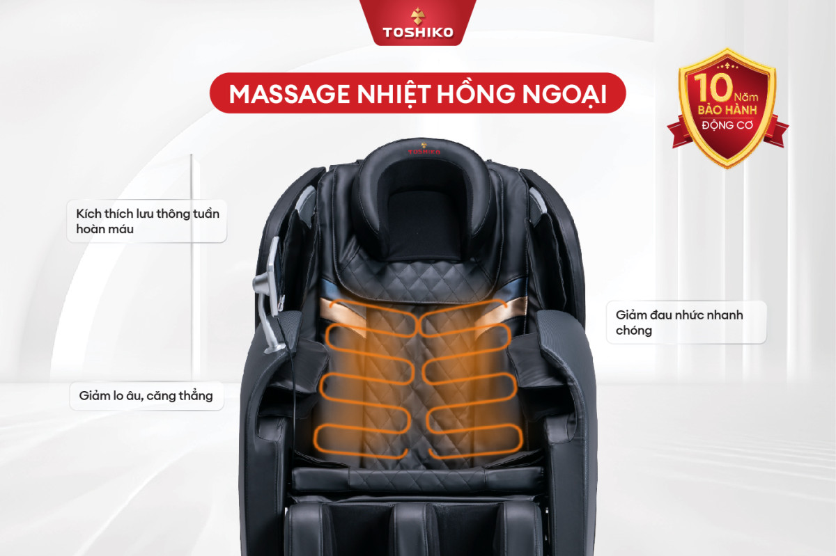 Ghế massage 3D Toshiko T21, ảnh 4