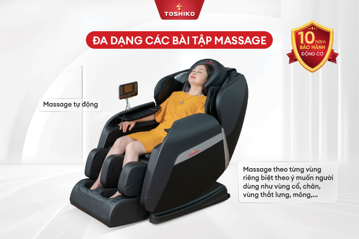 Ghế massage 3D Toshiko T21, ảnh 7