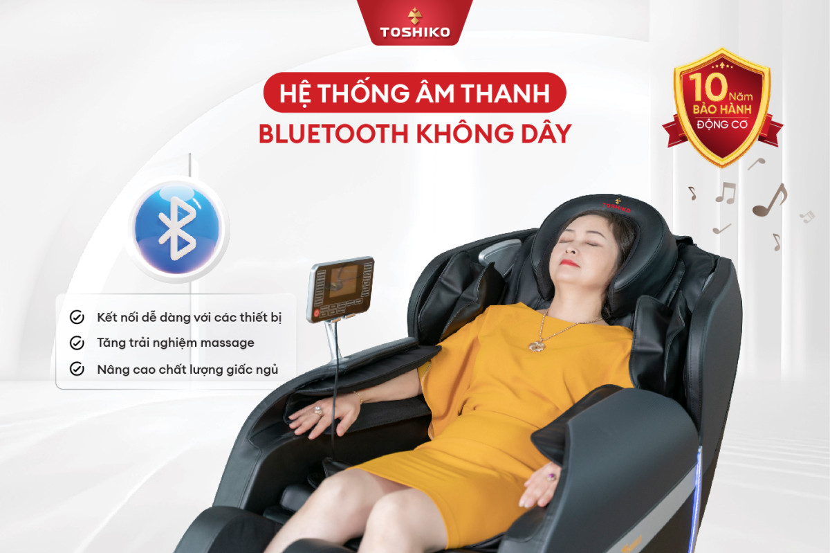 Ghế massage 3D Toshiko T21, ảnh 6