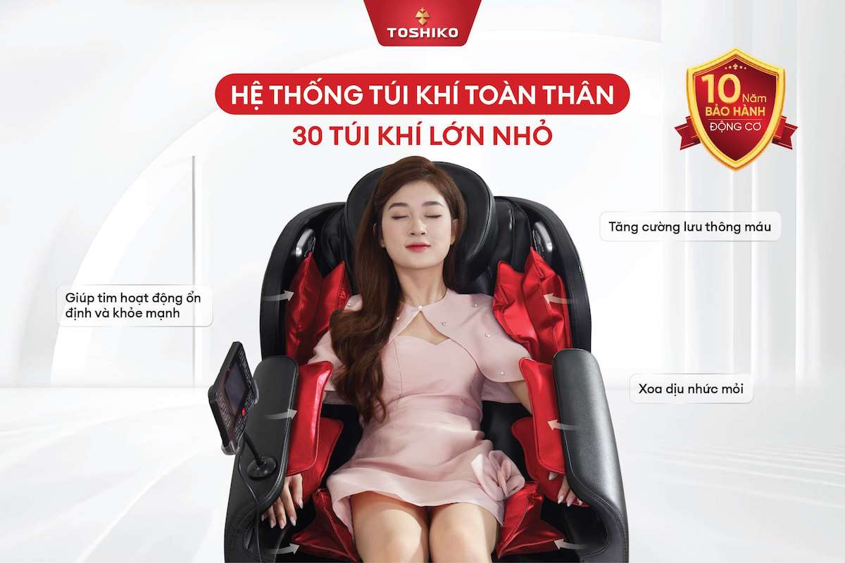Ghế massage 3D Toshiko T21 Pro, ảnh 2