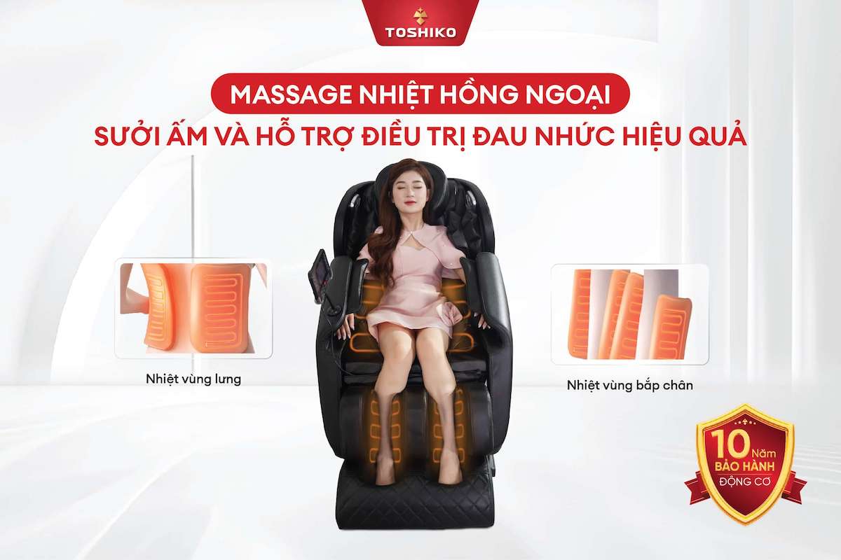Ghế massage 3D Toshiko T21 Pro, ảnh 6