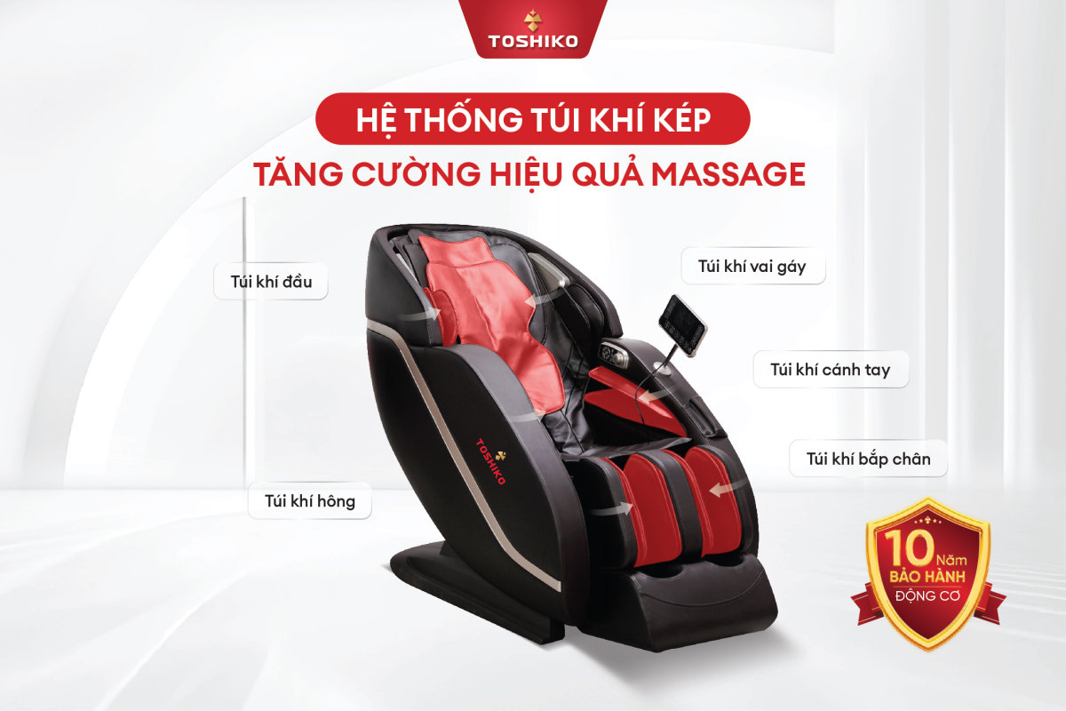 Ghế massage 4D Toshiko T22, ảnh 2