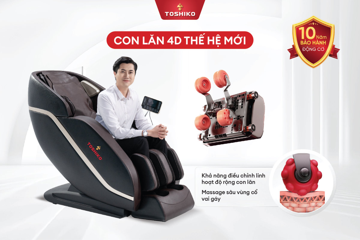 Ghế massage 4D Toshiko T22