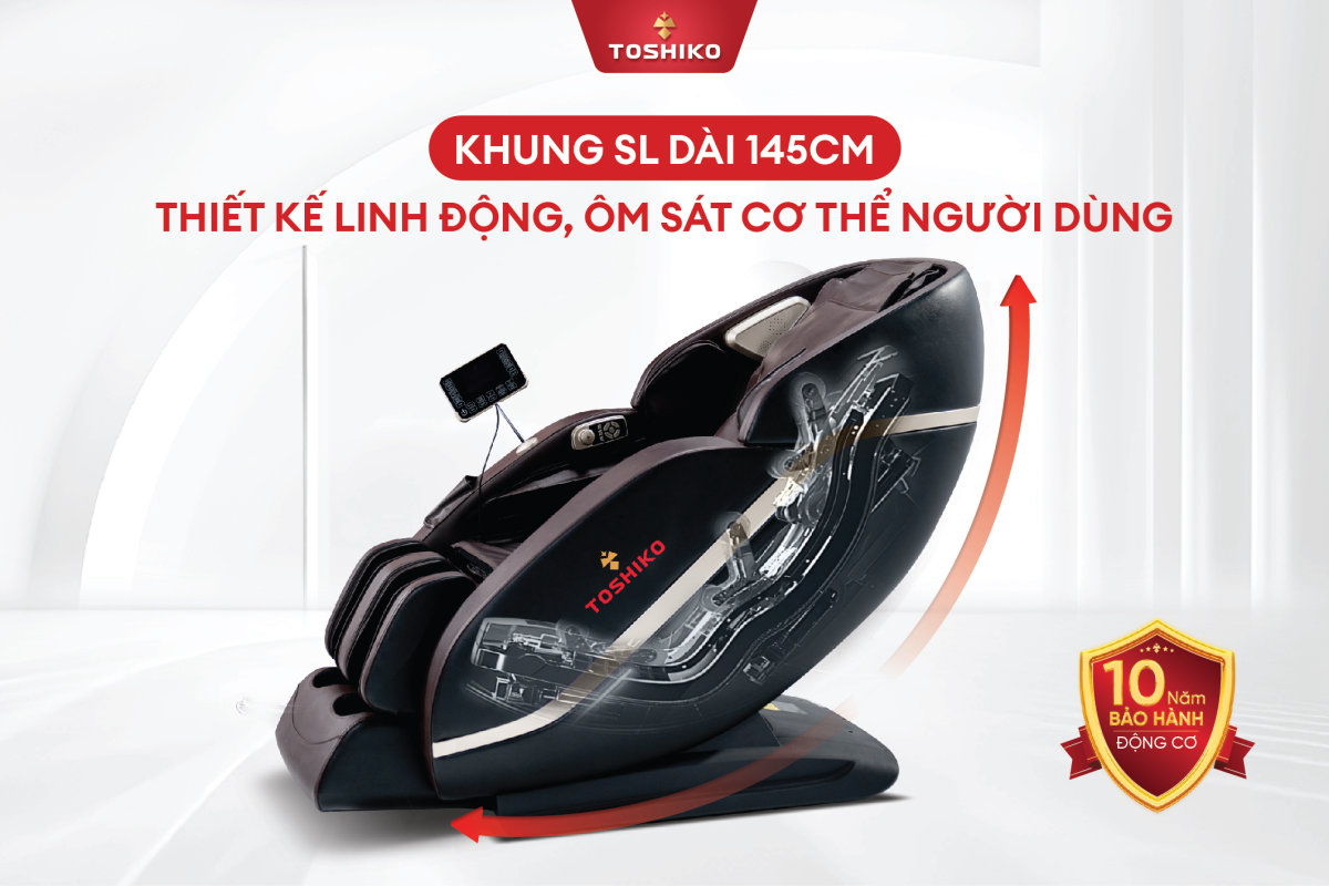 Ghế massage 4D Toshiko T22, ảnh 3