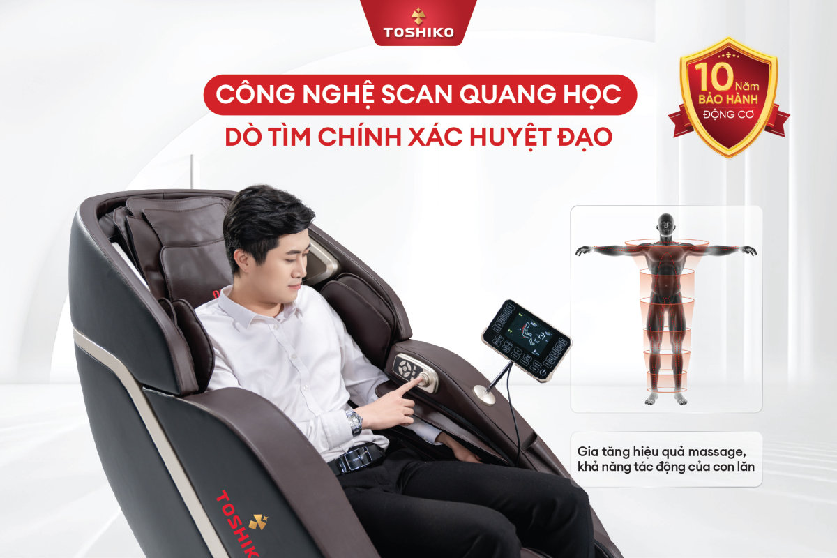 Ghế massage 4D Toshiko T22, ảnh 9