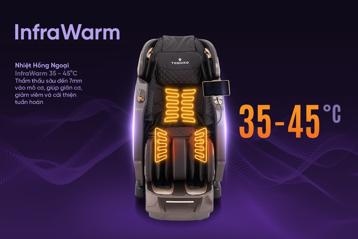 Ghế massage cao cấp Toshiko T450, ảnh 4