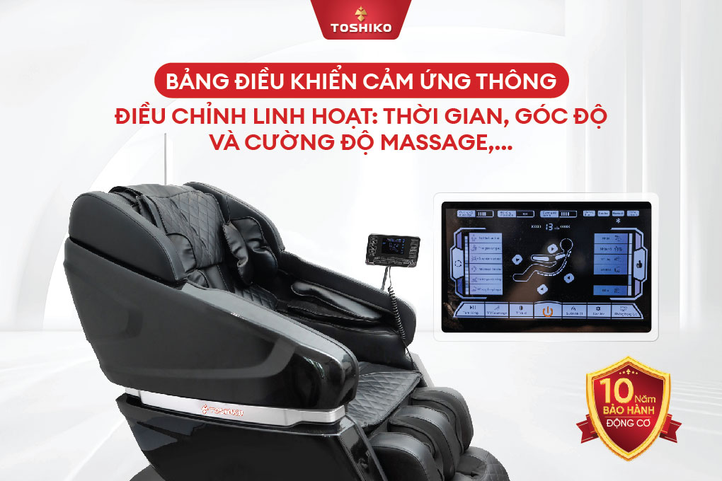 Ghế massage Toshiko T65, ảnh 7
