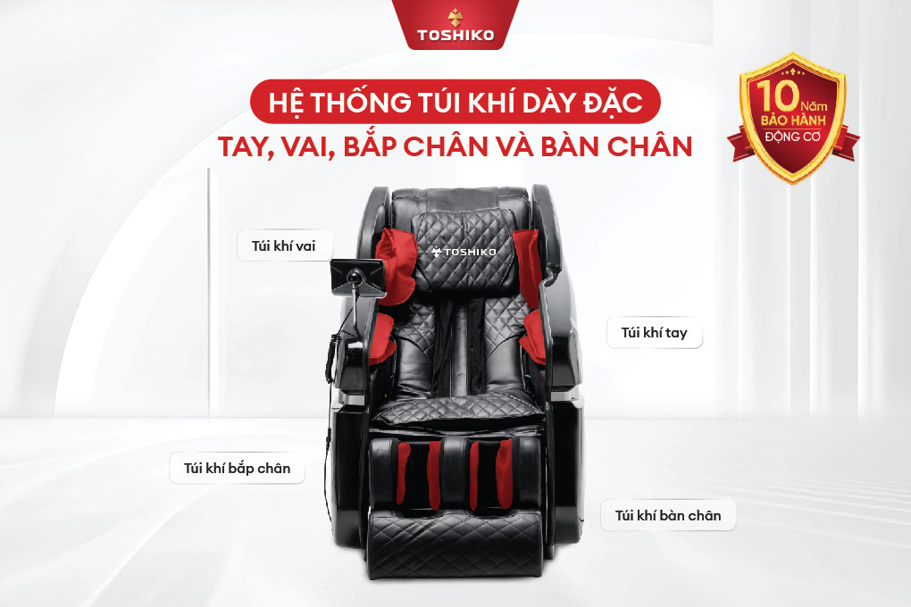 Ghế massage Toshiko T65, ảnh 2