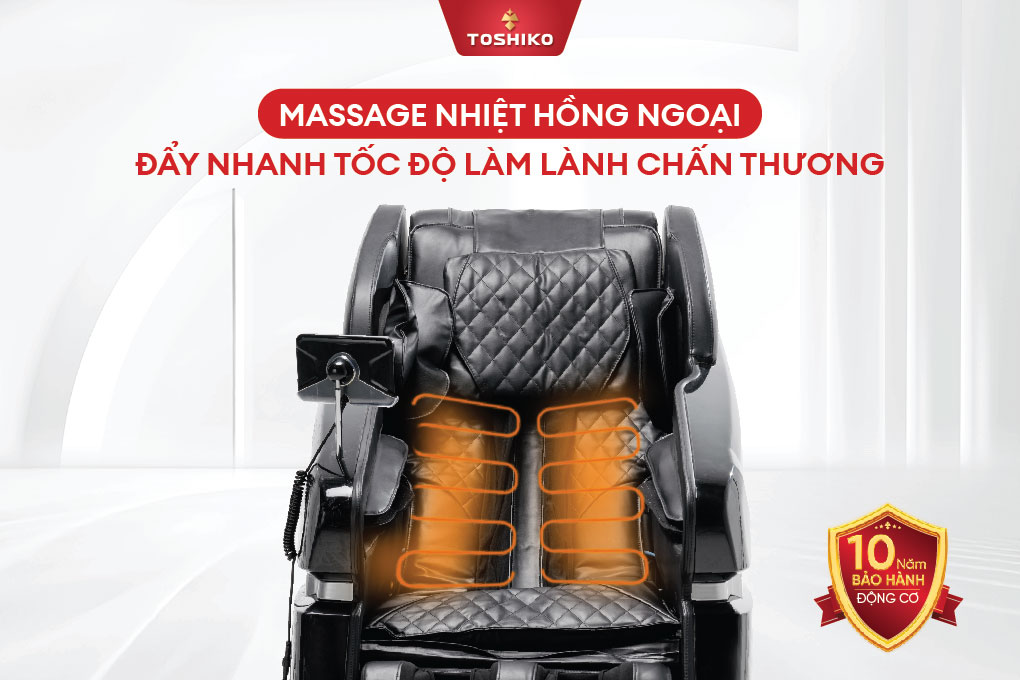 Ghế massage Toshiko T65, ảnh 6