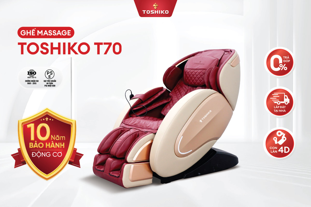Ghế massage 4D Toshiko T70
