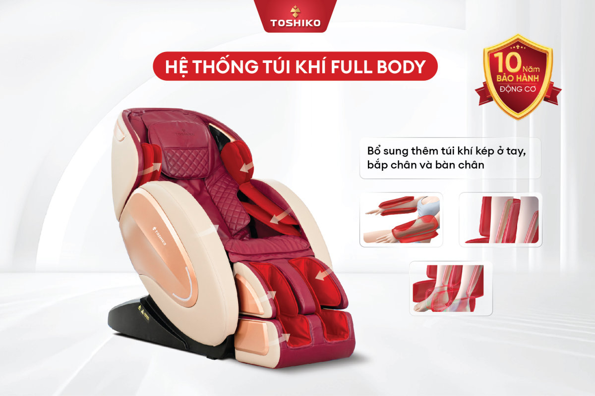 Ghế massage 4D Toshiko T70