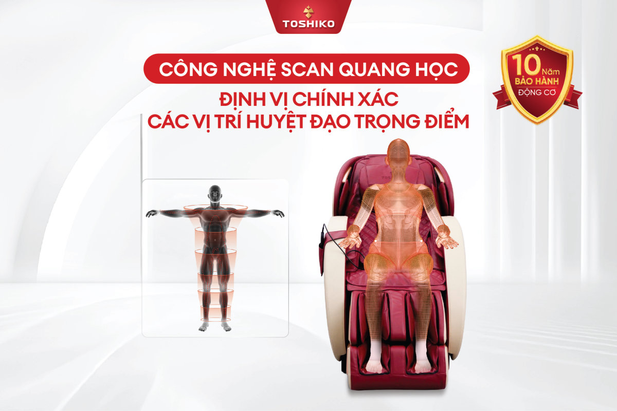 Ghế massage 4D Toshiko T70, ảnh 7
