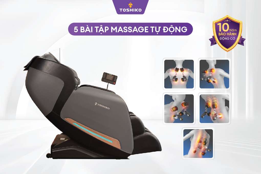 Ghế massage 3D Toshiko T80, ảnh 4