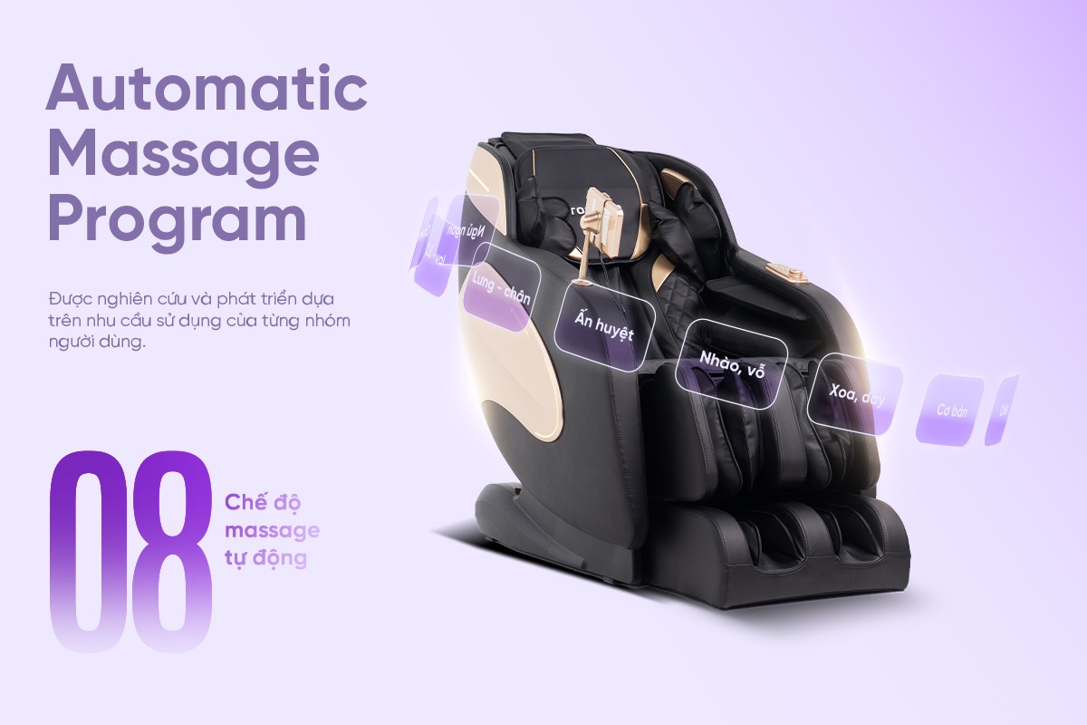 Ghế massage Sóng Âm Trị Liệu Toshiko T85 Pro Max, ảnh 10