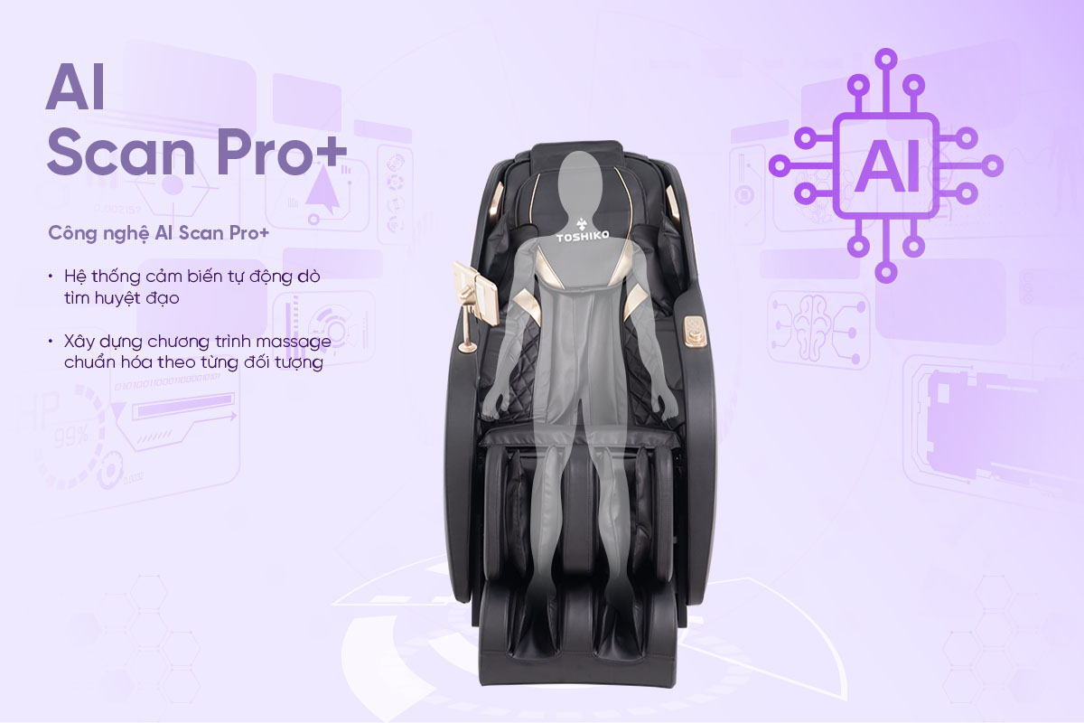 Ghế massage Sóng Âm Trị Liệu Toshiko T85 Pro Max, ảnh 3