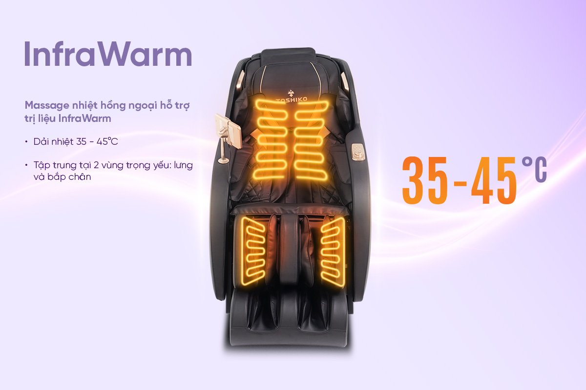 Ghế massage Sóng Âm Trị Liệu Toshiko T85 Pro Max, ảnh 4