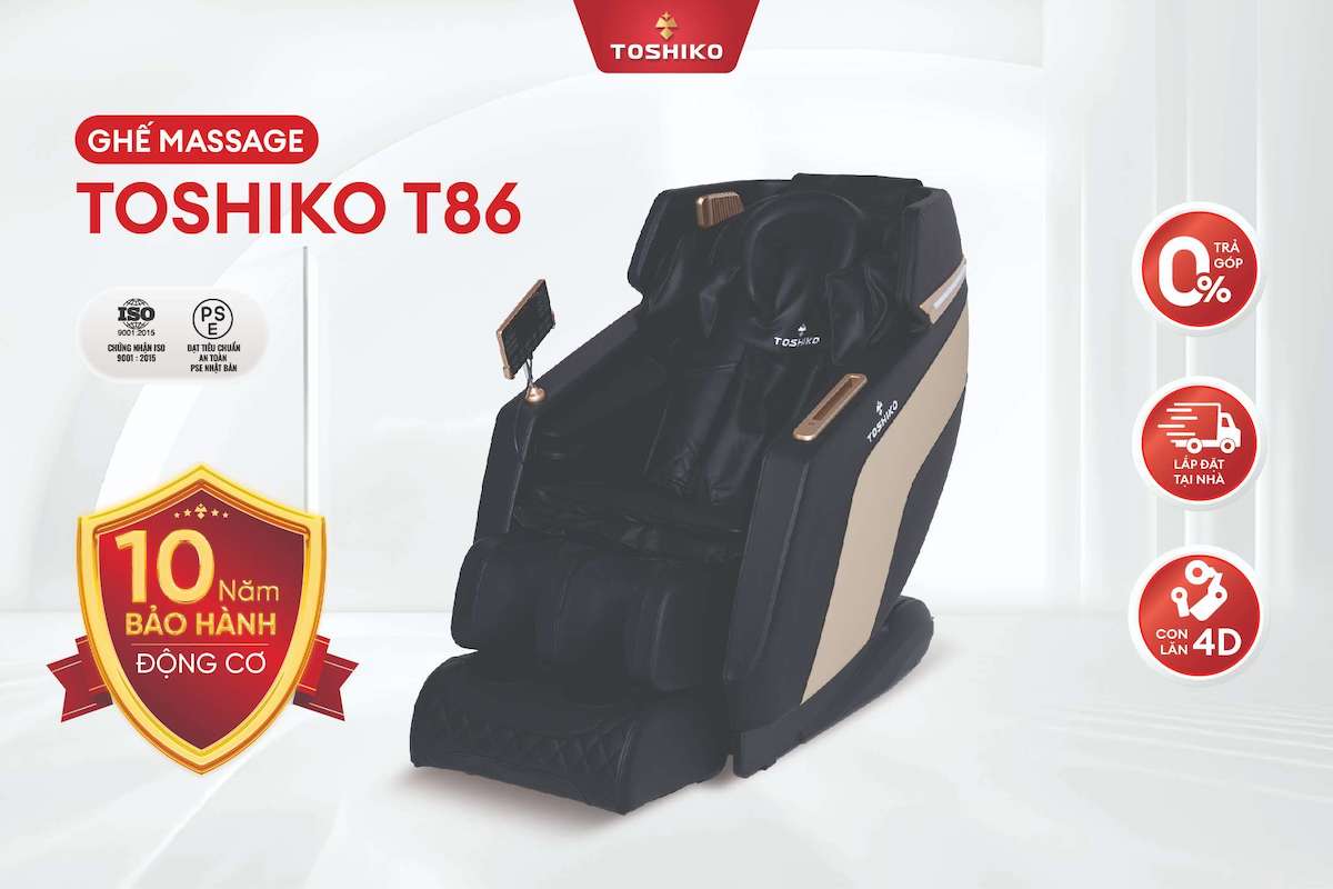 Ghế massage 4D Toshiko T86