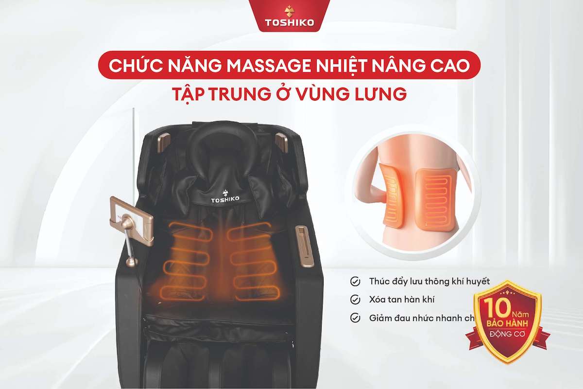 Ghế massage 4D Toshiko T86, ảnh 9