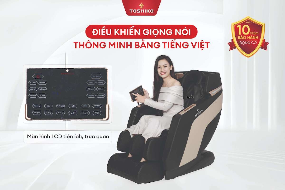 Ghế massage 4D Toshiko T86, ảnh 7