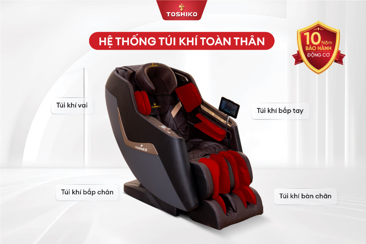 Ghế massage 4D Toshiko T89, ảnh 2