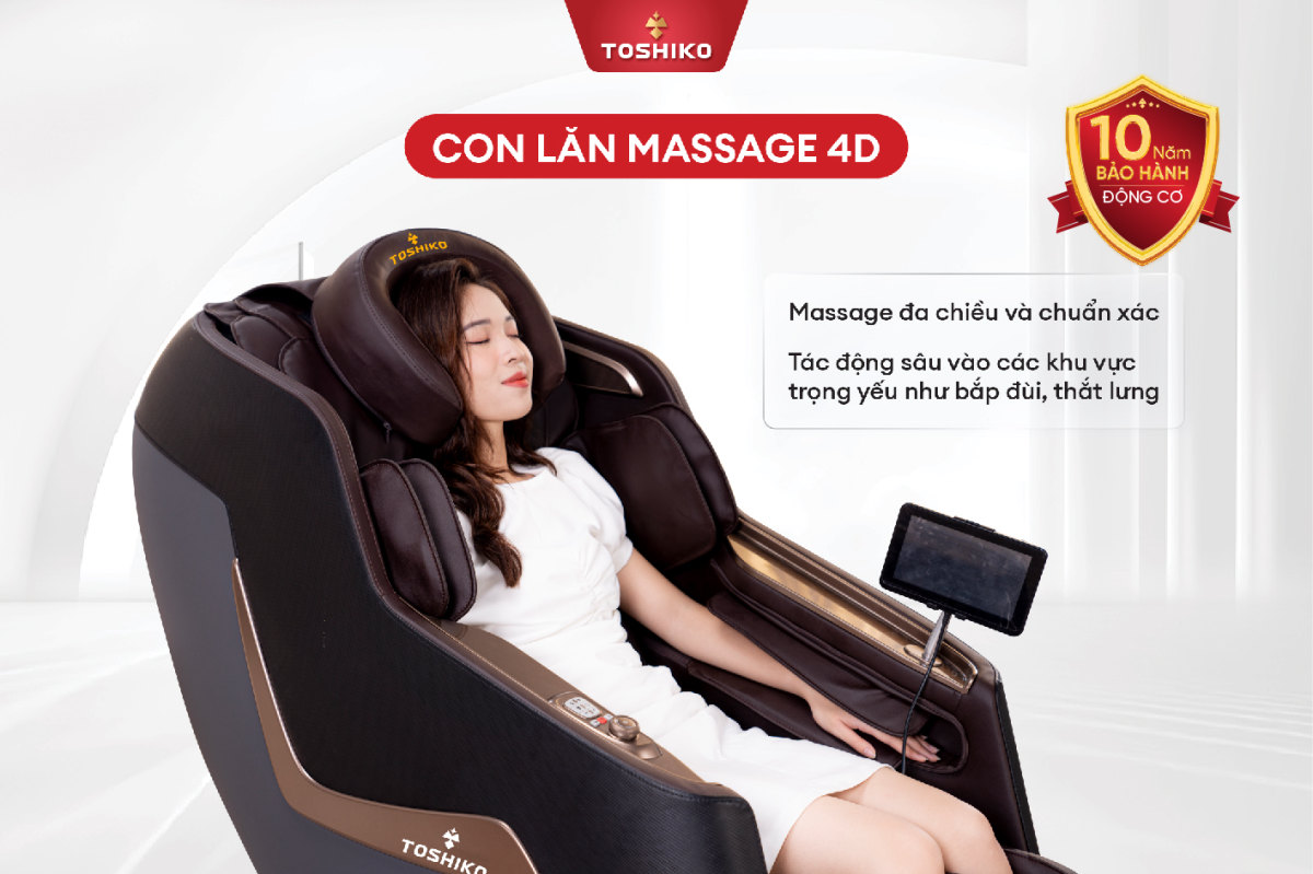 Ghế massage 4D Toshiko T89, ảnh 11