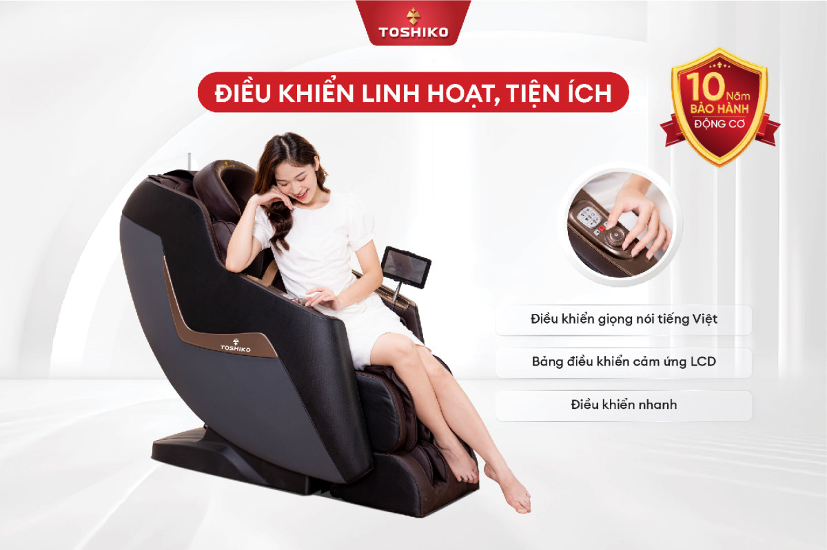 Ghế massage 4D Toshiko T89, ảnh 9