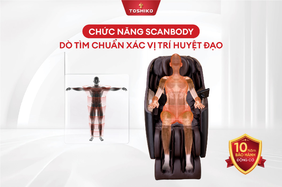 Ghế massage 4D Toshiko T89, ảnh 5