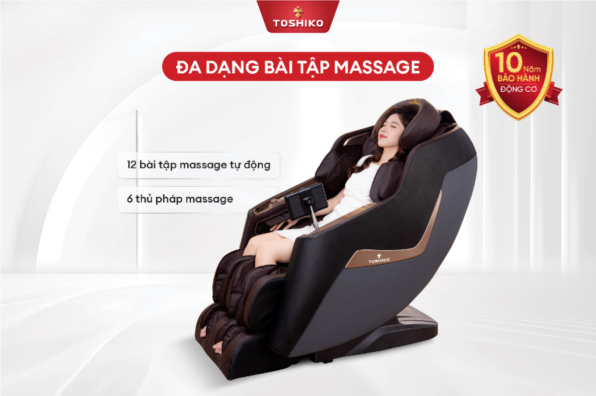 Ghế massage 4D Toshiko T89, ảnh 11
