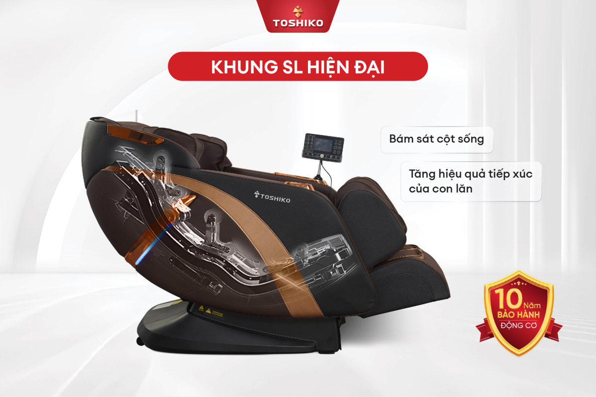 Ghế massage 4D Toshiko T92, ảnh 3