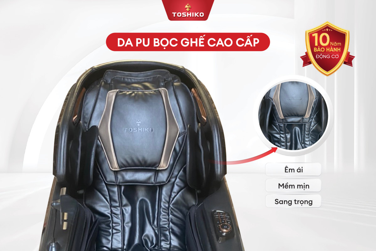 Ghế massage cao cấp 4D Toshiko T98, ảnh 4